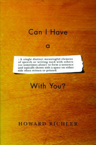Title: Can I Have a Word with You?, Author: Howard Richler