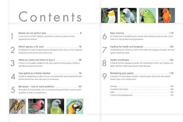 The Parrot Companion: Caring for Parrots, Macaws, Budgies, Cockatiels and More