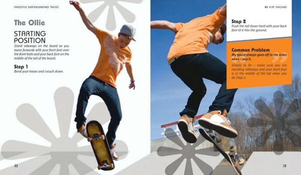 Freestyle Skateboarding Tricks: Flat Ground, Rails, Transitions