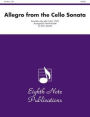 Allegro (from the Cello Sonata): Trumpet Feature, Score & Parts