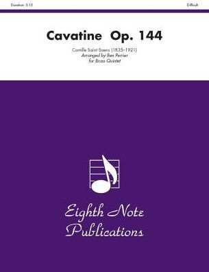 Cavatine, Op. 144: Trombone Feature, Score & Parts