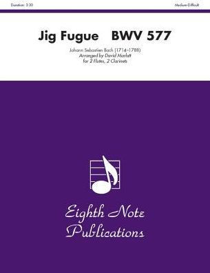 Jig Fugue, BWV 577: Score & Parts