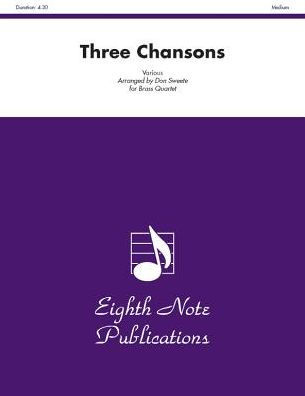 Three Chansons: Score & Parts