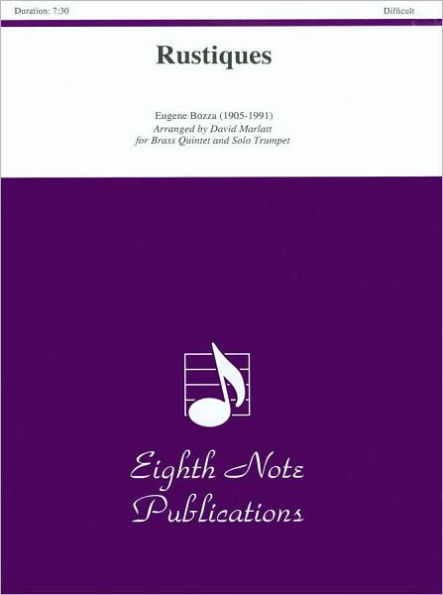 Rustiques: Trumpet Feature, Score & Parts