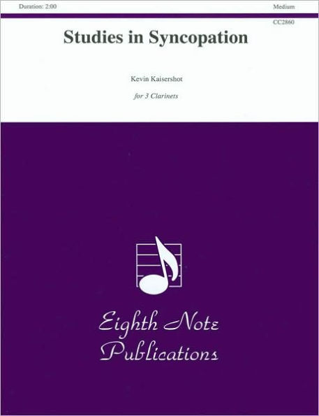 Studies in Syncopation: Score & Parts