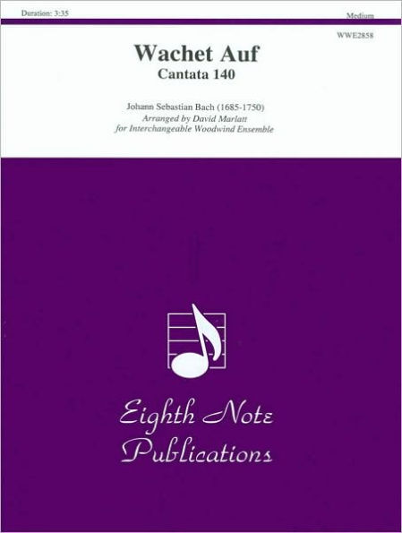 Wachet Auf (from Cantata 140): Score & Parts