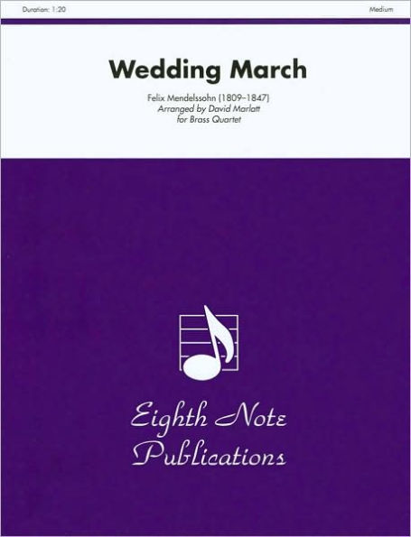 Wedding March: Score & Parts