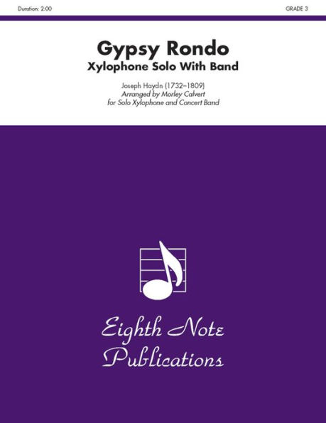 Gypsy Rondo: Xylophone Solo with Band, Conductor Score & Parts