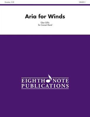 Aria for Winds: Conductor Score & Parts