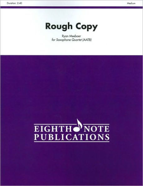 Rough Copy: Score & Parts