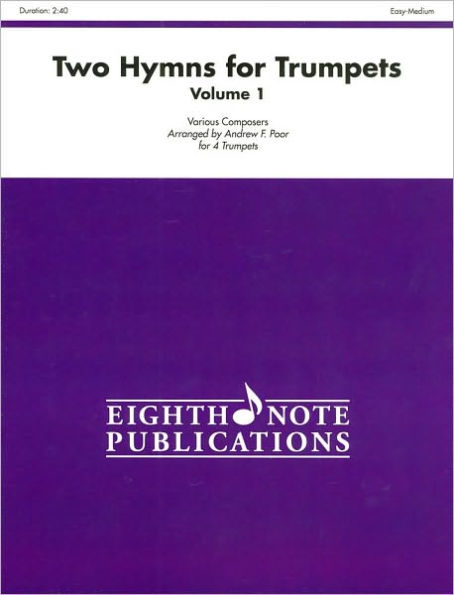 Two Hymns for Trumpets, Vol 1: Score & Parts