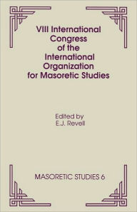 Title: VIII International Congress of the International Organization for Masoretic Studies, Author: International Organization for Masoretic