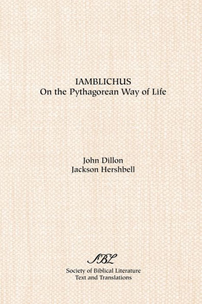 Iamblichus: On the Pythagorean Way of Life