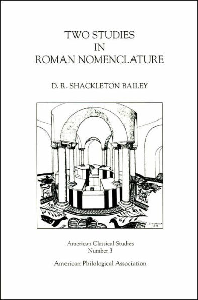 Two Studies in Roman Nomenclature