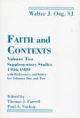 Faith and Contexts