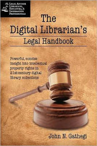 Title: Digital Librarian's Legal Handbook, Author: John N. Gathegi