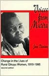 Title: Voices from Mutira: Change in the Lives of Rural Gikuyu Women, 1910-1995 / Edition 2, Author: Jean Davison