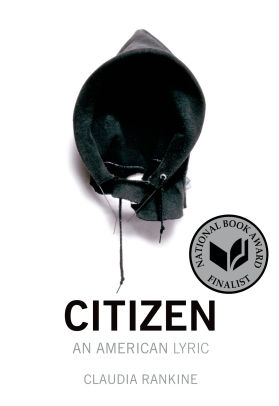 Cover of Citizen, showing a torn hoodie as a symbol for many of the secctions of this book.