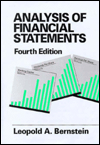 Title: Analysis of Financial Statements / Edition 4, Author: Leopold A. Bernstein