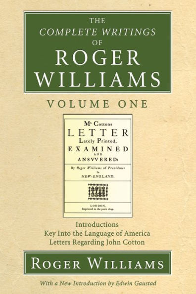 The Complete Writings of Roger Williams