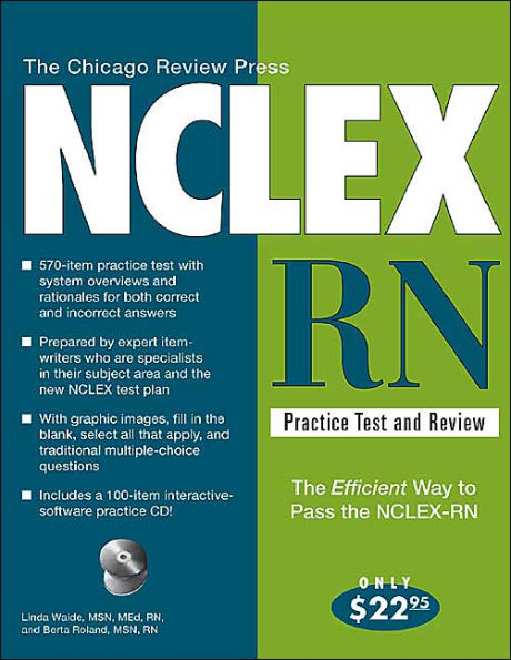 Chicago Review Press NCLEX-RN Practice Test and Review ( NCLEX-RN Practice Test and Review Series) / Edition 2