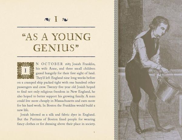 Benjamin Franklin, American Genius: His Life and Ideas with 21 Activities