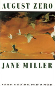 Title: August Zero, Author: Jane Miller