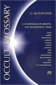 Title: Occult Glossary, Author: G. De Purucker