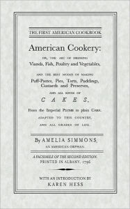 Title: American Cookery, Author: Amelia Simmons