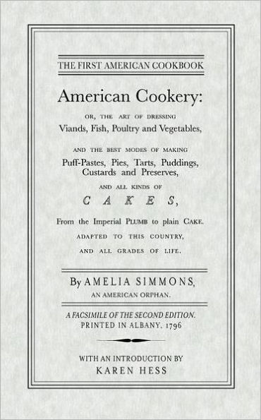 American Cookery