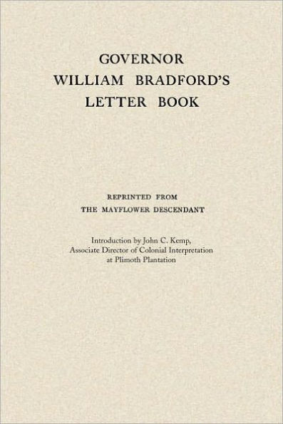 Governor William Bradford's Letter Book