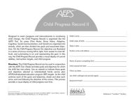 Title: AEPST Child Progress Record II, Three to Six Years (Pack of 25), Author: Diane D. Bricker