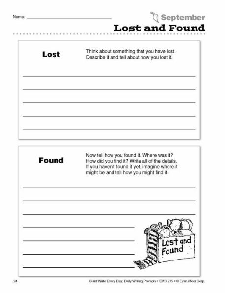 Giant Write Every Day: Daily Writing Prompts, Grade 2 - 6 Teacher Resource