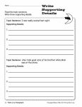 Alternative view 7 of Paragraph Writing, Grade 2 - 4 Teacher Resource