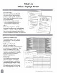 Alternative view 2 of Daily Language Review, Grade 3 Teacher Edition
