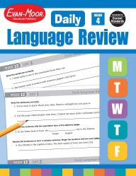 Title: Daily Language Review, Grade 4 Teacher Edition, Author: Evan-Moor Educational Publishers