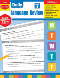 Title: Daily Language Review Grade 4, Author: Evan-Moor Educational Publishers