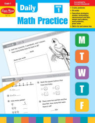 Title: Daily Math Practice, Grade 1, Author: Evan-Moor Corporation