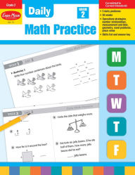 Title: Daily Math Practice, Grade 2, Author: Evan-Moor Corporation