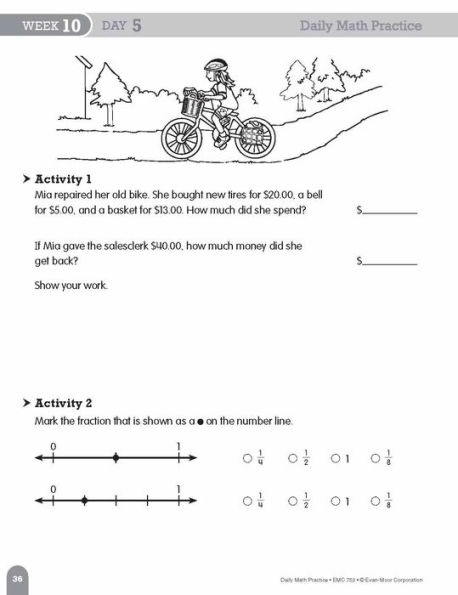 Daily Math Practice, Grade 3