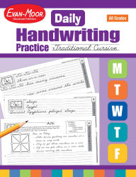 Title: Daily Handwriting Practice: Traditional Cursive, Kindergarten - Grade 6 Teacher Edition, Author: Evan-Moor Educational Publishers