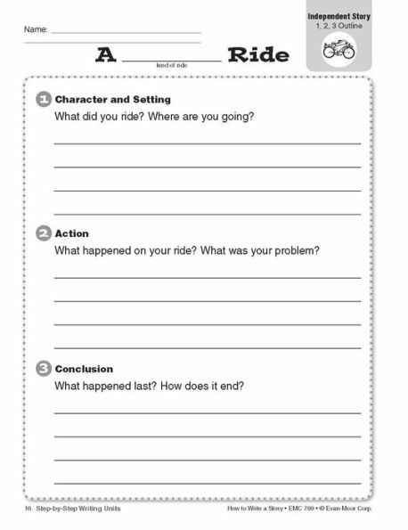 How to Write A Story, Grade 1 - 3 Teacher Resource