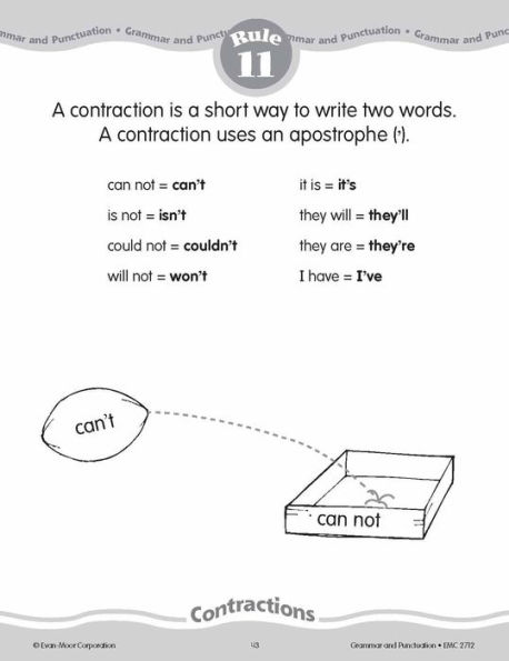 Grammar and Punctuation, Grade 2