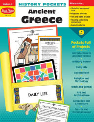 Title: History Pockets: Ancient Greece, Grade 4 - 6 Teacher Resource, Author: Evan-Moor Corporation