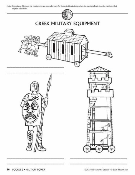 History Pockets: Ancient Greece, Grade 4 - 6 Teacher Resource