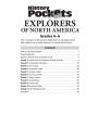 Alternative view 2 of History Pockets: Explorers of North America, Grade 4 - 6 Teacher Resource