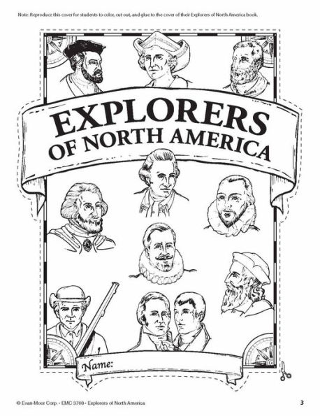 History Pockets: Explorers of North America, Grade 4 - 6 Teacher Resource