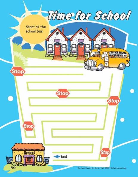 The Never-Bored Kid Book, Age 4 - 5 Workbook