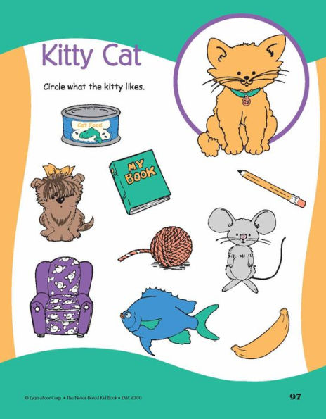 The Never-Bored Kid Book, Age 4 - 5 Workbook