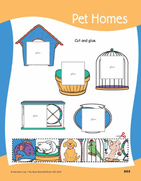 The Never-Bored Kid Book, Age 4 - 5 Workbook